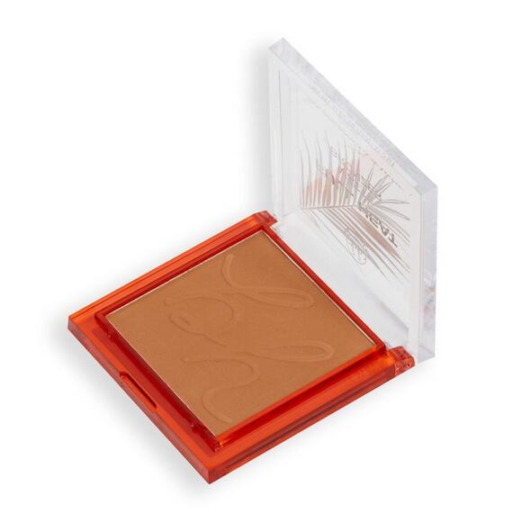 4/$20 bh Full Heat Matte Bronzer Pressed Powder Compact in Tan Tuscany, 0.22 Oz - Picture 1 of 7